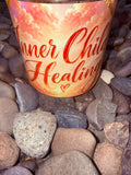 Inner Child Healing Crystal Candle Reiki Blessed by Queen