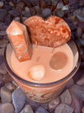 Inner Child Healing Crystal Candle Reiki Blessed by Queen