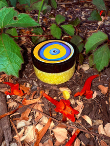 Yellow Evil Eye Pocket Salts