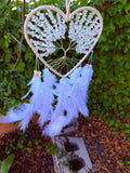 Clear Quartz "Master Healer" Dreamcatcher Reiki Blessed by Queen