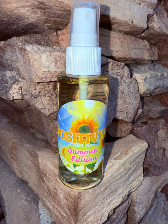 Positivity Summer Edition Collection infused with Citrine, Therapeutic Essential Oils, Moon Water & Reiki Blessed