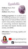 Day of the Dead #7 Crystal Candle Reiki Blessed by Queen