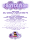 Protection & Anxiety Mist infused with Amethyst, Therapeutic Essential Oils, Full Moon Water & Reiki blessed by Queen - Pick Your Size