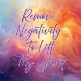 Remove Negativity To Lift My Spirit Collection infused with Black Tourmaline, Therapeutic Essential Oils, Moon Water & Reiki Blessed By Queen