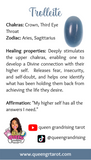 Trolleite Butterfly From Sweden Moonlight Reiki Blessed by Queen