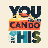 You Can Fucking Do This Collection infused with Clear Quartz, Therapeutic Essential Oils, Moon Water & Reiki Blessed By Queen