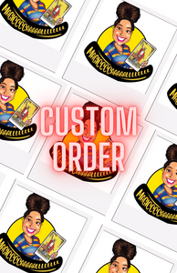 Custom Mist EXTREME Size - Queen Pulls Your Energy and Makes Your Mist with Crystals, Therapeutic Essential Oils & Moon Water