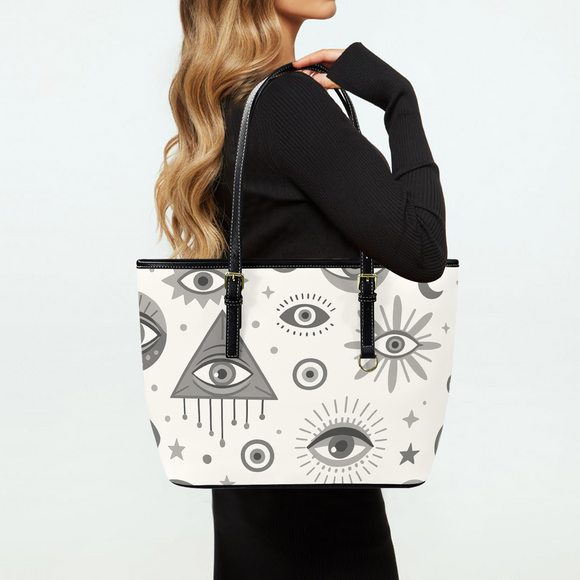Gray Evil Eye Purse