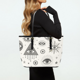 Gray Evil Eye Purse
