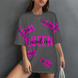 Queen Saved Me Shirt with Affirmations