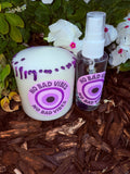 No Bad Vibes With Purple Evil Eye Mist & Candle Bundle Reiki Blessed By Queen