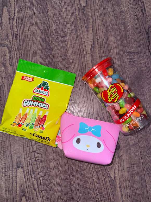 My Melody Pouch & Candy Bundle
