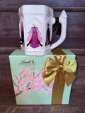 Disney QUEENS OF MEAN Mug & LINDOR Chocolate Truffles 50-pc Cherry Blossom Gift Box