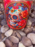 Day of the Dead #4 Crystal Candle Moonlight Reiki Blessed by Queen