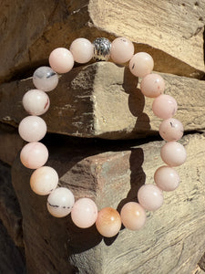 Pink Opal Crystal Bracelet Charged Under the 4/4 Portal