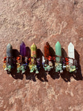 "Pick Your Crystal Pendant" Custom Made Crystal Necklace Reiki Blessed by Queen