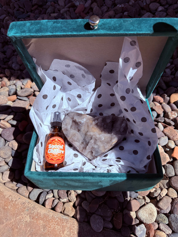 Chakra Treasures: Sacral Box Bundle Reiki Blessed by Queen