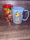 Winnie The Pooh "Can't Adult Today" Mug & Jelly Belly 49 Flavors Bundle