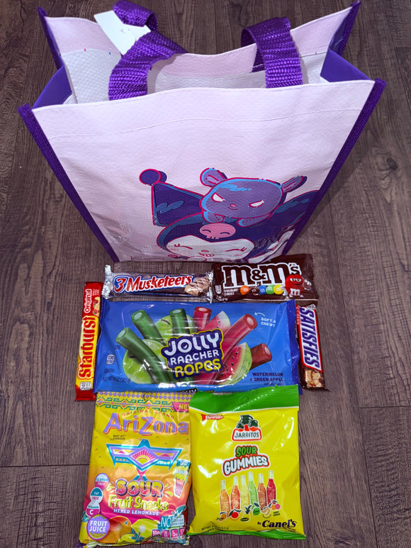Kuromi Bag & Candy Bundle