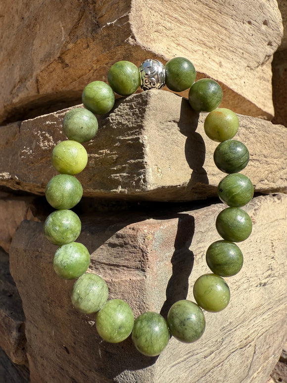 Serpentine Crystal Bracelet Charged Under the 4/4 Portal