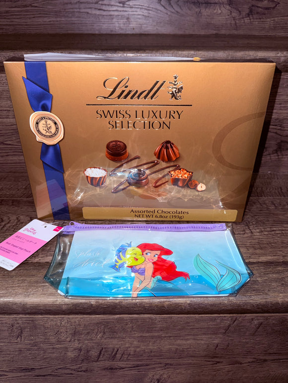 Lindt Swiss Luxury Collection & Little Mermaid Pouch