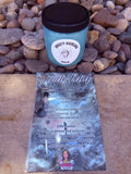 Anxiety Relief Crystal Keychain & Anxiety Overload Scrub Bundle Moonlight Reiki Blessed by Queen