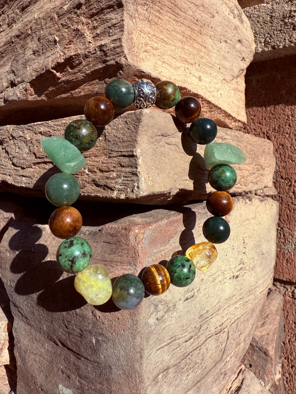 Money Crystal Bracelet Reiki Blessed by Queen