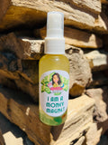 I am a Money Magnet Mist - On The Go! Mist infused with Green Aventurine, Therapeutic Essential Oils, Moon Water & Reiki Blessed by Queen