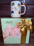 Pixar Inside Out "Mixed Emotions" Mug & Lindt Chocolate Candy Box