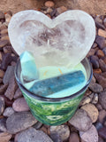 The Master Healer Crystal Candle Moonlight Reiki Blessed by Queen