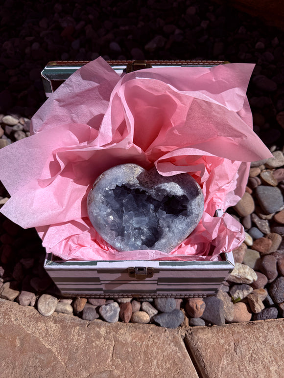 A Piece of Heaven Held in Your Hands Bundle #2 Includes a Customized Photo on Box & Reiki Blessed by Queen