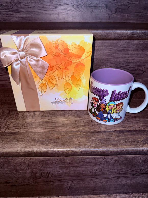Bratz Dump Him Glitter Mug & Lindt Master Chocolatier Candy Box - Only 1 Available