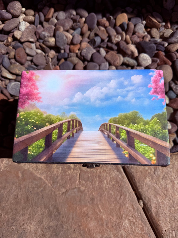 A Piece of Heaven Held in Your Hands Bundle #2 Includes a Customized Photo on Box & Reiki Blessed by Queen