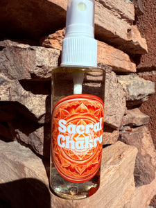 Sacral Charka Collection infused with Carnelian, Therapeutic Essential Oils, Moon Water & Reiki Blessed