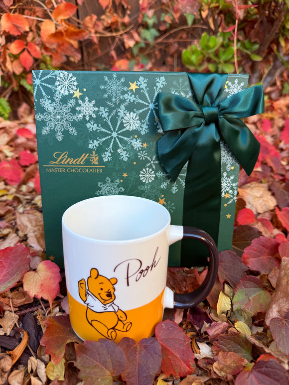 LINDOR Chocolate Box & Disney Winnie The Pooh Cup Bundle