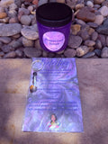 Protection Crystal Keychain & Scrub Bundle Moonlight Reiki Blessed by Queen