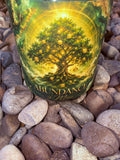 Abundance Is Mine Crystal Candle Moonlight Reiki Blessed by Queen