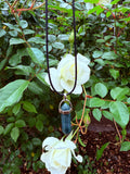 Moss Agate Crystal Necklace Charged Under The 5/5 Portal