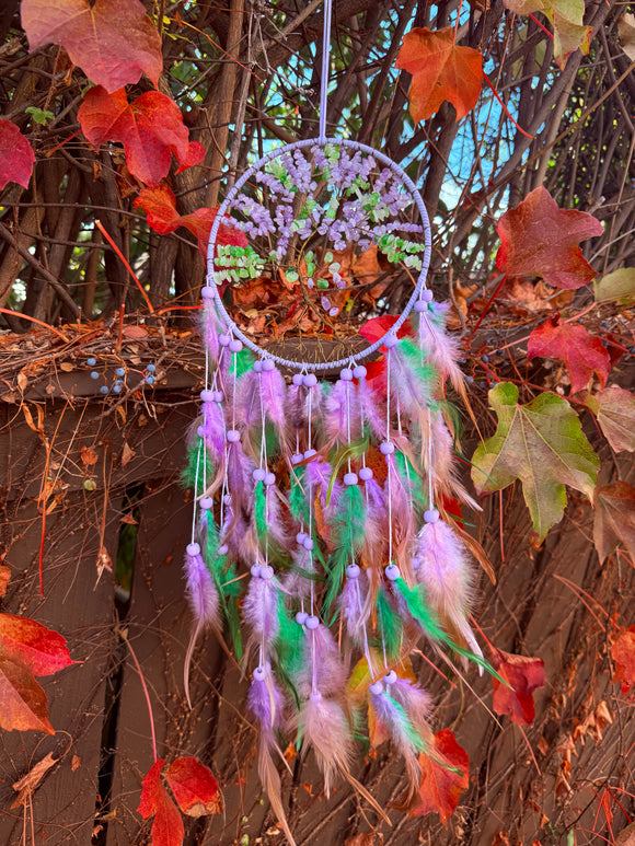 Amethyst Dreamcatcher Reiki Blessed by Queen