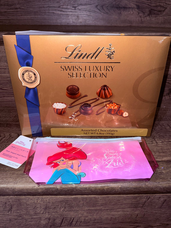 Lindt Swiss Luxury Collection & Little Mermaid Pouch