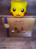 Pikachu Mug & Lindt Swiss Luxury Selection Candy Box