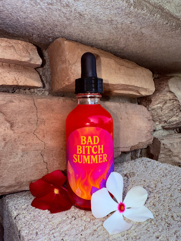 Bad Bitch Summer Collection infused Therapeutic Essential Oils, Moon Water & Reiki Blessed