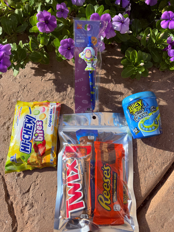 Disney Toy Story Buzz Pen & Candy Bundle