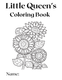 Little Queen's You're Beautiful The Way You Are Collection + Coloring Pages with Affirmations