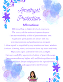 Queen's Sleep Protection Oil infused with Amethyst, Therapeutic Essential Oils & Reiki Blessed by Queen