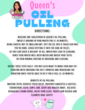 Queen’s Coconut Oil Pulling with Clove, Peppermint & Tea Tree Essential Oils