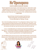Ho'Oponopono A Beautiful Hawaiian Teaching About Forgiveness Bundle - Only 5 Available