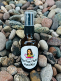Align Your Chakras Aura Oil Mist infused with Clear Quartz Crystals, Therapeutic Essential Oils & Reiki Blessed By Queen