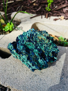 Azurite & Malachite Crystal From Congo #3