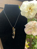 Smoky Quartz Crystal Necklace - Style May Vary